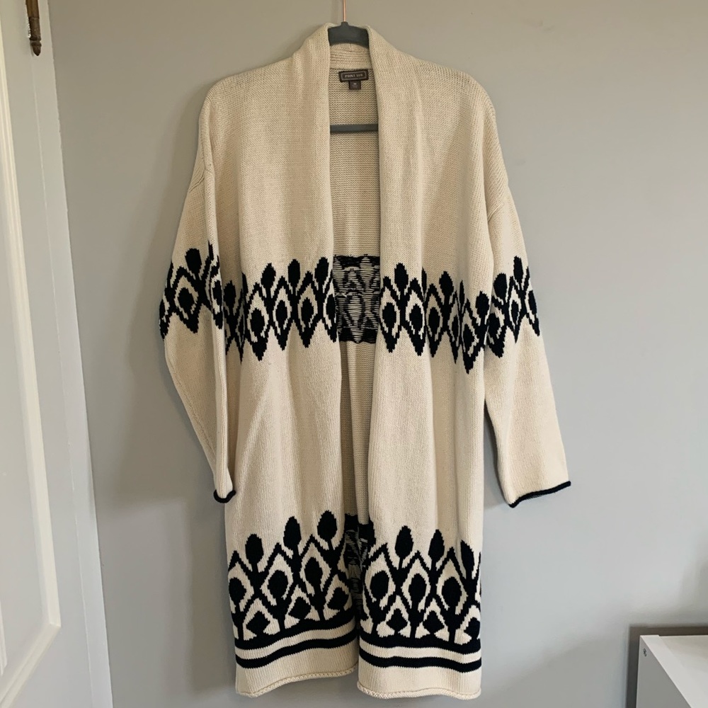 thick nit cardigan